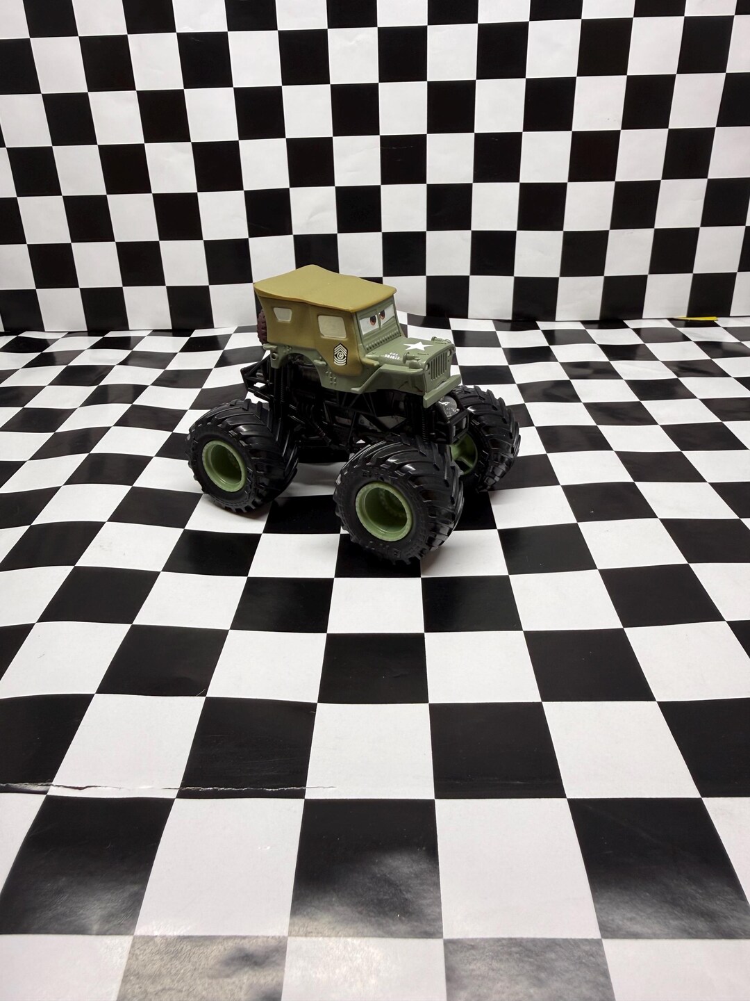 Monster Jam Custom Cars Sarge 1:64 - Etsy