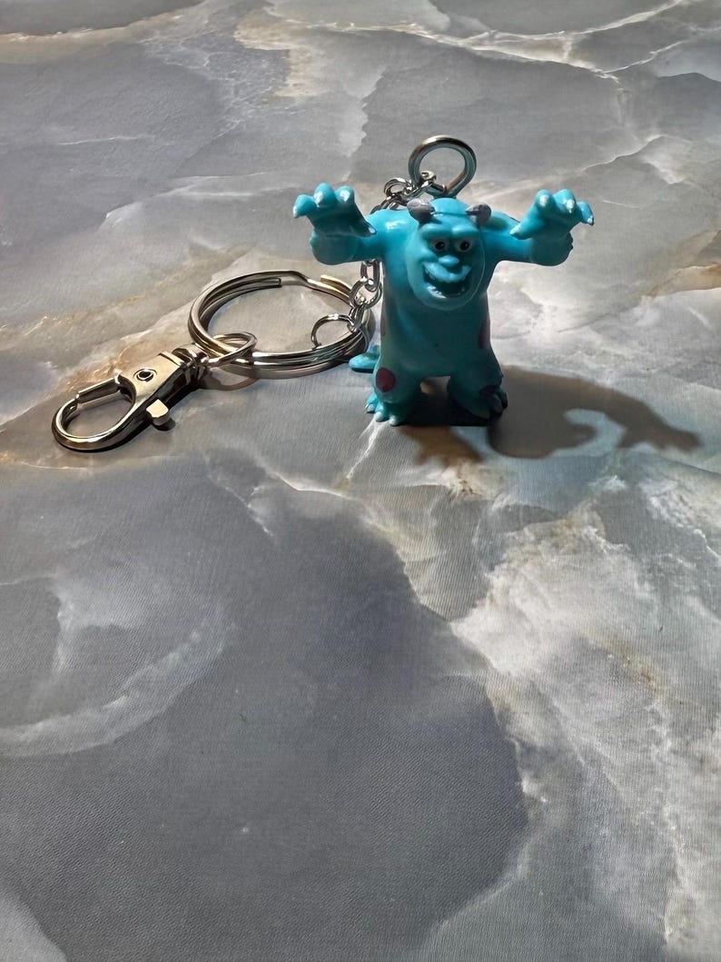 Disney Pixar Monsters Inc. Keychain - Etsy