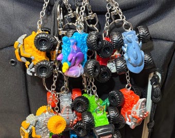 Monster Jam Mini Wild Keychain