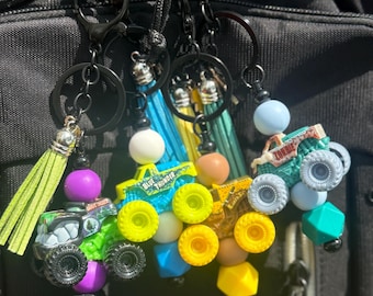 Monster Jam Mini Keychain