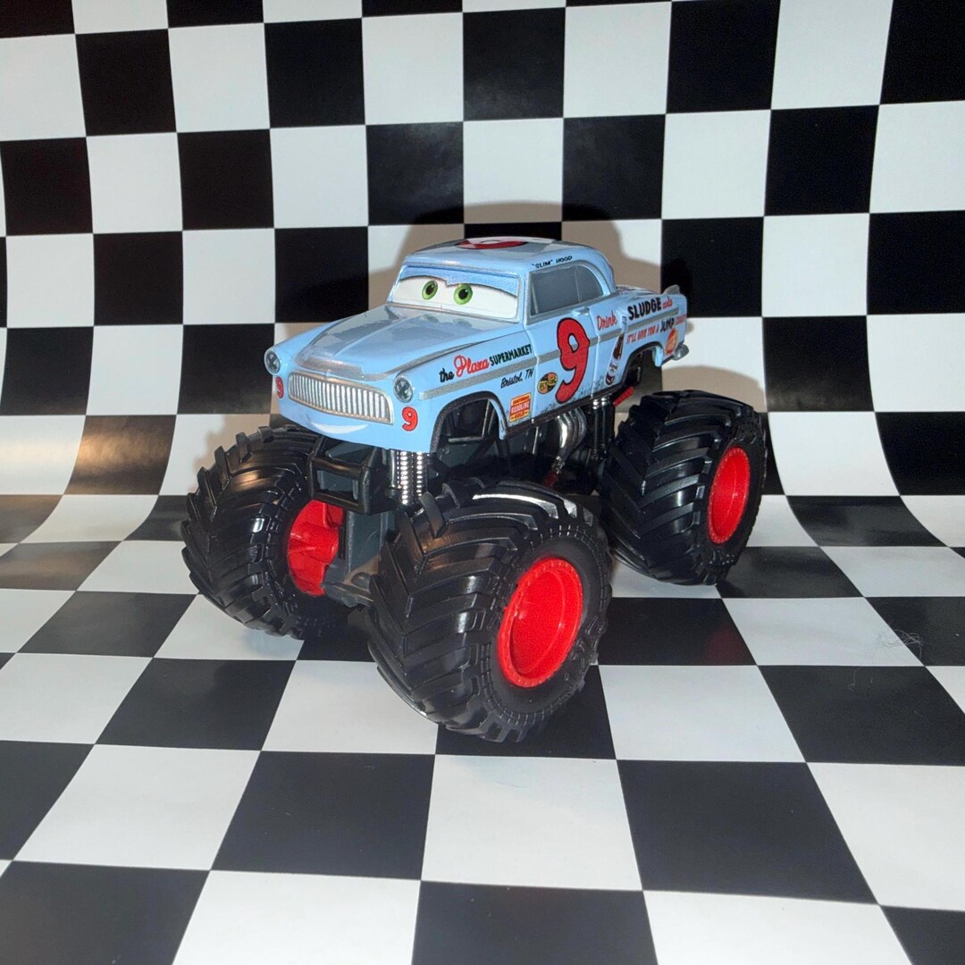 Monster Jam Custom Disney Pixar Cars Slim Hood 1:64 - Etsy