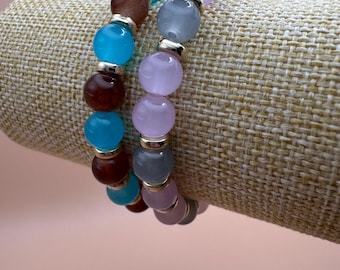 Glass Bead Bracelet