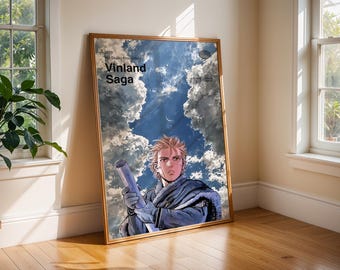 Vinland Saga Poster: Vintage Anime Manga Art Print