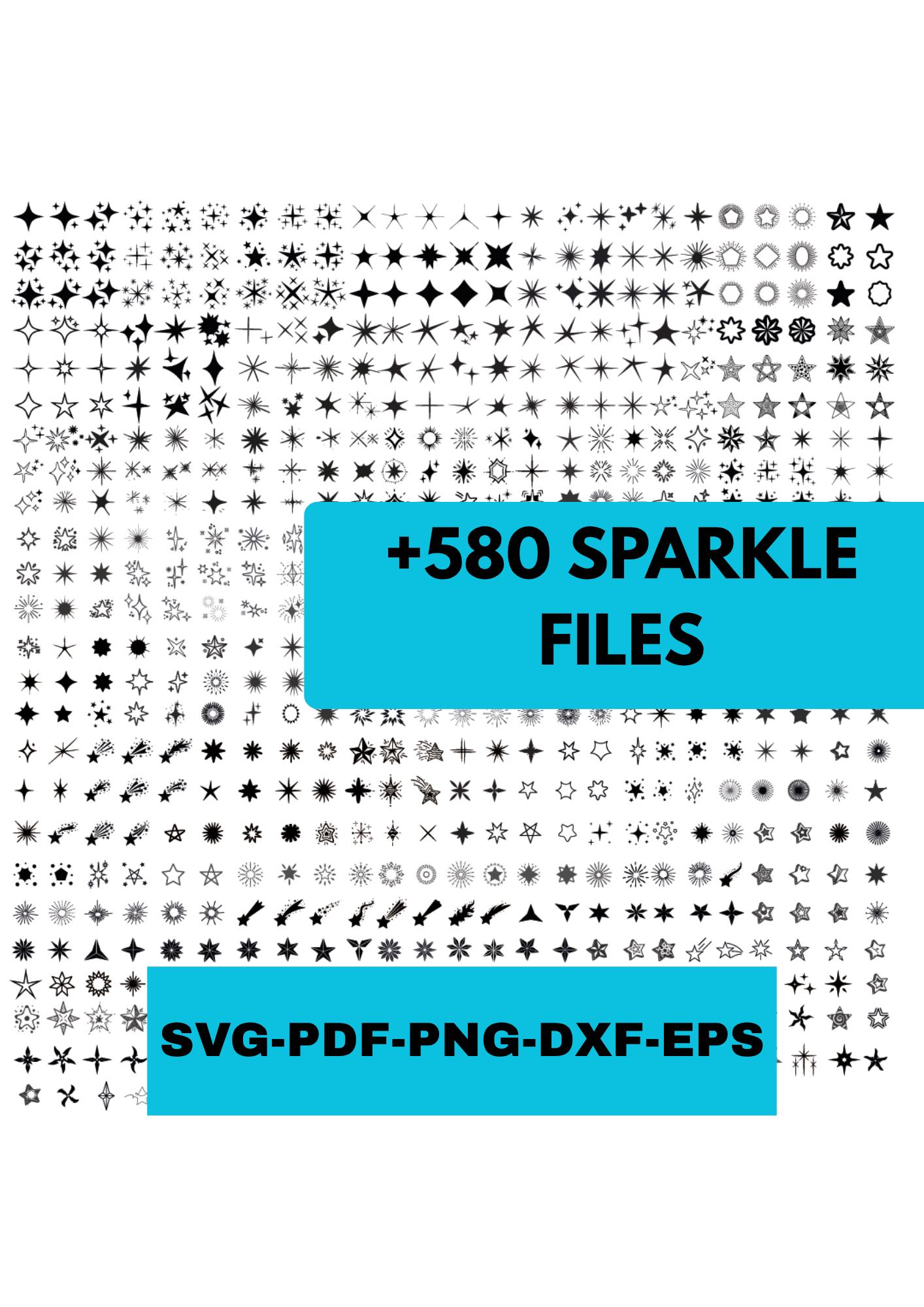 Sparkle SVG Bundle, Sparkle PNG Bundle, Sparkle Clipart, Sparkle Star ...