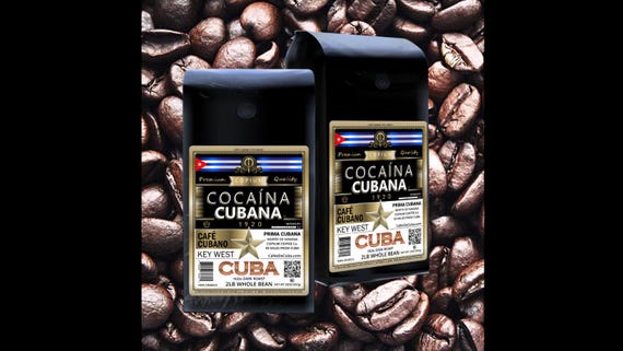 Cocaína Cubana ® - 1920 - 100% Arabica Coffee - Intensity 12