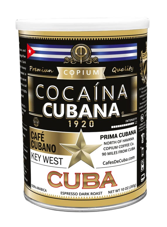 Cocaína Cubana ® - 1920 - 100% Arabica Coffee - Intensity 12