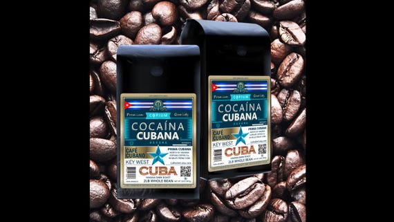 Cocaína Cubana ® - HAVANA - 100% Arabica Coffee - Intensity 11