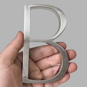 Floating House Number | Modern  Address Numbers for Home | Outdoor Wall Mounted House Sign |  Door Number