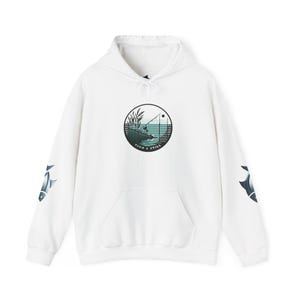 Coastal Vibes Hoodie: Unisex Surf Style Sweatshirt