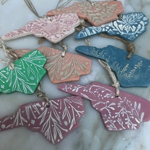 Designer NC ornament/gift tag