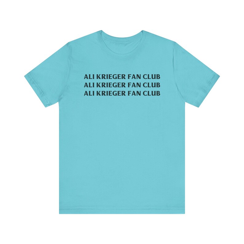 Ali Krieger Fan Club Shirt NY NJ Womens Soccer Tee Unisex Soccer Shirt Krieger Retirement Game Day Apparel Gotham Club Fan Gift image 5