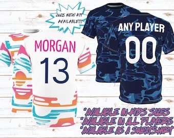 Custom Wave Shirt Women's Soccer Shirt Alex Morgan Shirt Custom Wave Sweatshirt San Diego Soccer Shirt Alex Morgan Fan Gift