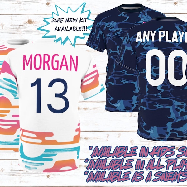 Custom Wave Shirt Women's Soccer Shirt Alex Morgan Shirt Custom Wave Sweatshirt San Diego Soccer Shirt Alex Morgan Fan Gift