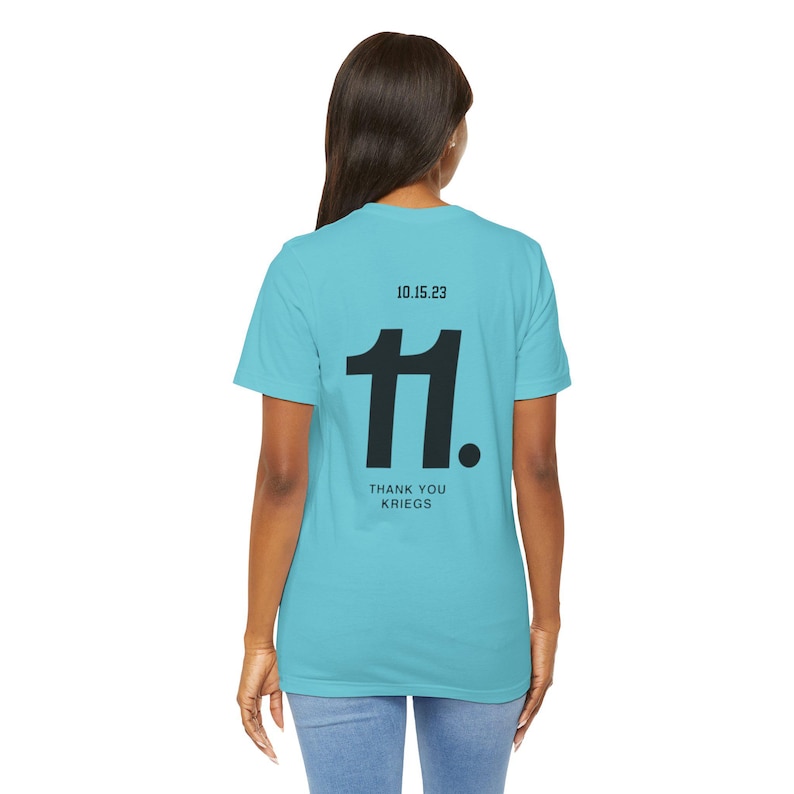 Ali Krieger Fan Club Shirt NY NJ Womens Soccer Tee Unisex Soccer Shirt Krieger Retirement Game Day Apparel Gotham Club Fan Gift image 8