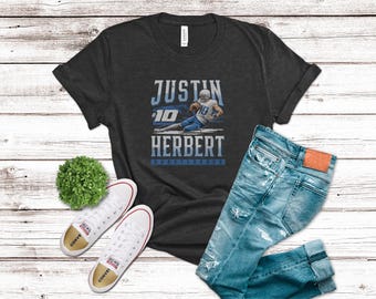 Justin Herbert Shirt Los Angeles Football Shirt Herbert Slide Tee Game Day Tailgate Tee Unisex Los Angeles Football Fan Gift LA Football Tee