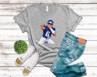 Camiseta de celebración de Jaxson Dart, camiseta de fútbol americano de Nueva York, camiseta de quarterback, regalo para el día del partido, fiesta previa al partido, ropa de fútbol americano