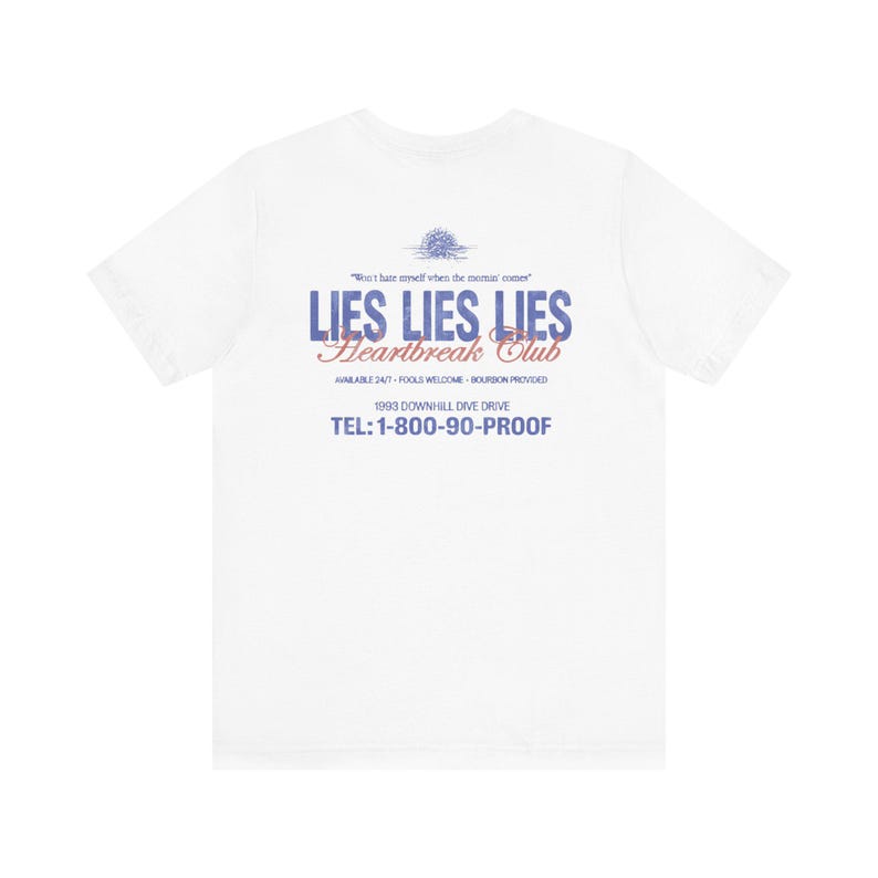 Lies Lies Lies Shirt Morgan Wallen Shirt Country Music Fan Tee Funny Morgan Wallen Lyric Shirt Gift for Country Fans Concert Tee image 4