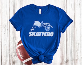 Camiseta reversible Skattebo Cam Skattebo Camiseta de fútbol americano de Nueva York Camiseta de corredor Regalo para aficionados al fútbol americano Ropa de fútbol