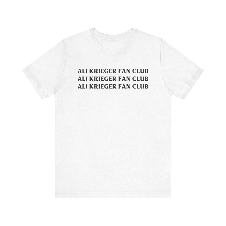 Ali Krieger Fan Club Shirt NY NJ Womens Soccer Tee Unisex Soccer Shirt Krieger Retirement Game Day Apparel Gotham Club Fan Gift image 3