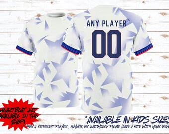 The Brilliant Kit Shirt Womens Soccer Tee 2025 National Team Shirt Trinity Rodman Shirt Sophia Smith Fan Tee Game Day Woso Shirt