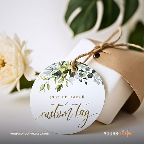 Personalized Wedding Favor Tags, Custom Thank You Tags, Bridal Shower Tags, Baby Shower Favor Labels, Party Bag Tags, Small Gift Tags