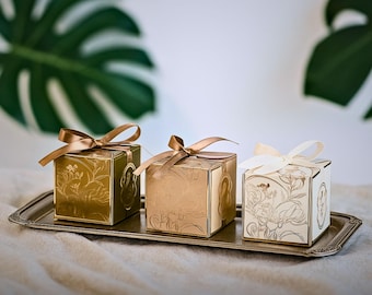 Bulk Candy Boxes for Guests, Personalized Gift Boxes, Custom Party Favors, Wedding Favor Boxes,