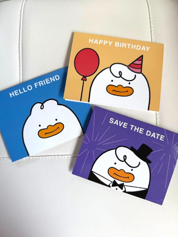 3枚のグリーティングカード Kpop Demon Hunters - 招待状 Jinu と Rumi