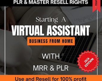 Starting A Virtual Assistant Business From Home (With PLR & MRR)