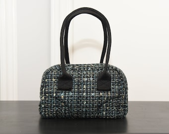 TWEED BOWLER BAG