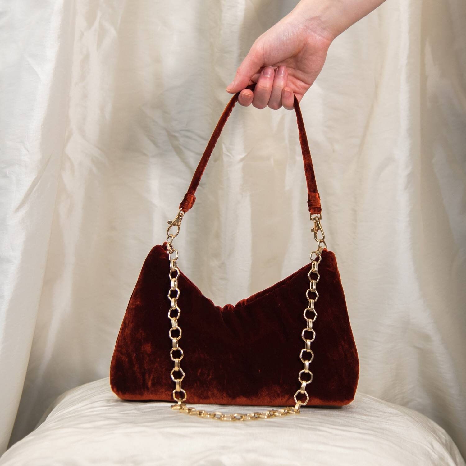 VELVET MINI PURSE Etsy Ireland