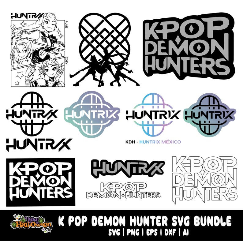 Huntrrex Valentine Kpop Demon Hunter Svg, K Pop Huntrix Png, Girl Dinner Png ...