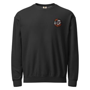 Unc at the Func Men's garment-dyed fleece crewneck sweatshirt
