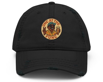 Zniszczony Unc at the Func Hat (haftowane logo)