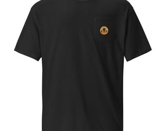 Koszulka Unc at the Func Unisex z kieszonką barwioną na odzieży