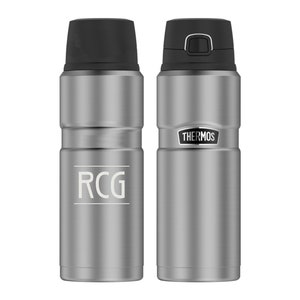 Engraved Thermos Stainless King 24oz Direct Drink Bottle - Personalized Stainless Steel Thermos Brand Mug - Personalized Coffee Travel Mug