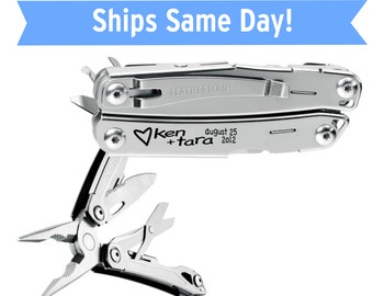 Engraved Leatherman Wingman Groomsmen Gift - Engraved Leatherman - Personalized Multitool, Father's Day Gift, Groomsman Gift Graduation Gift