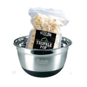 Popcorn Gift Set with Personalized Popcorn Bowl - Date Night - Wedding Gift - Birthday Gift - Gifts for Her - Gifts for Couples - Snack Set
