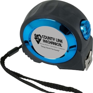 Custom Engraved Cobalt Heavy Duty 25 ft Tape Measure - Personalized Gift for Men - Housewarming Gift - Home Improvement - Measuring Tape
