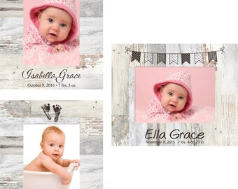 personalized new baby photo