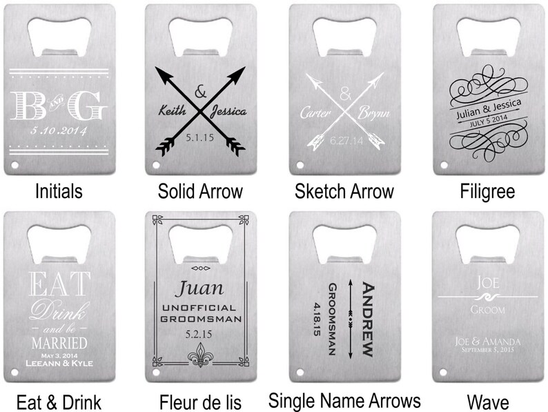 Personalized Photo Credit Card Bottle Opener - Thumbnail 4