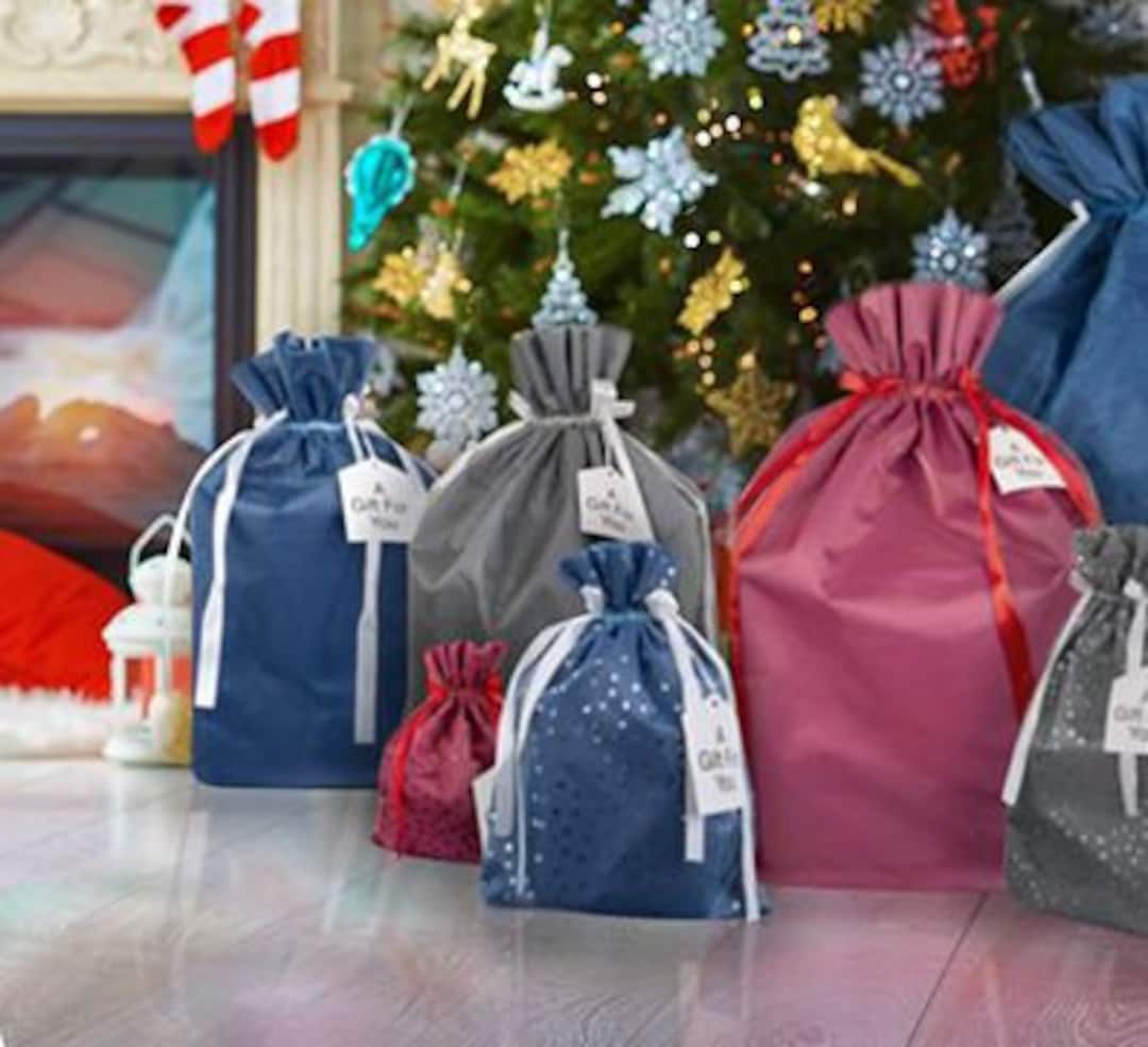 Sacchetto regalo grande 12pcs, sacchetto regalo pacchetto regalo di compleanno per regali 210x160x70mm - arancione