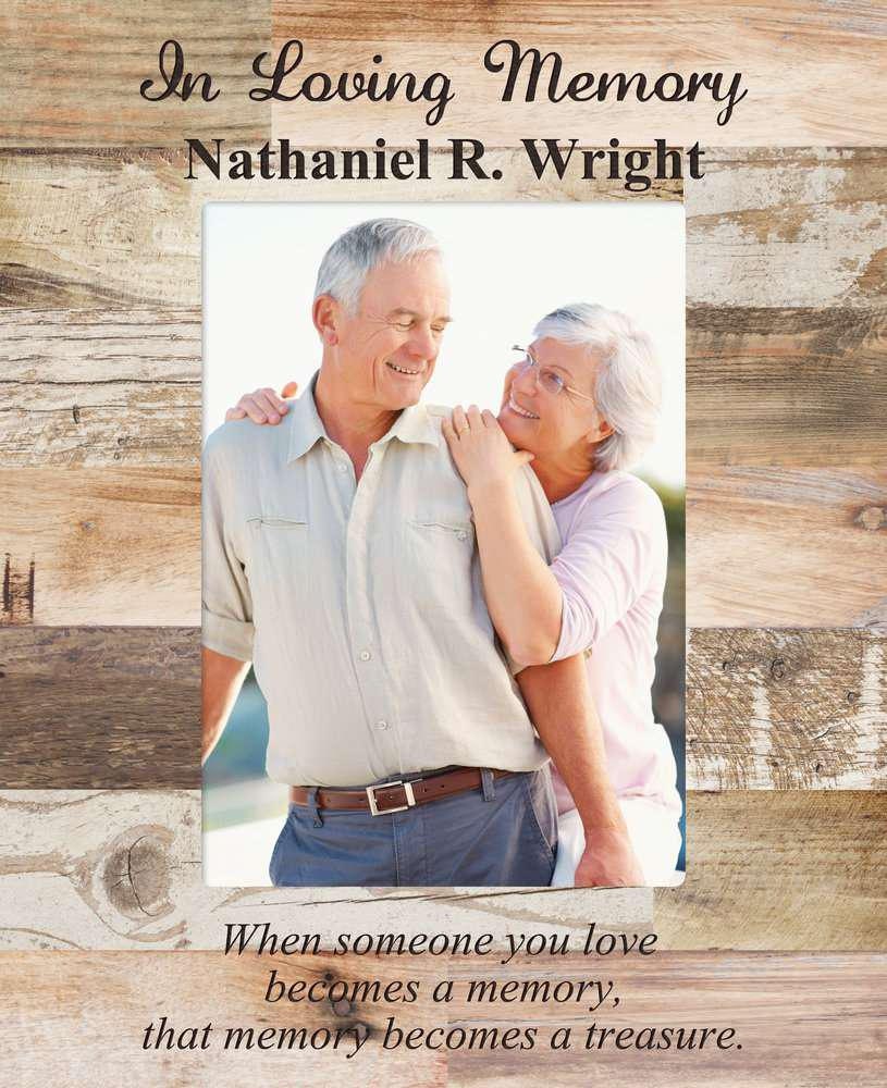 Personalized in Loving Memory Photo Frame Etsy UK