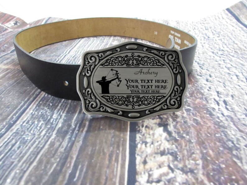 belt buckle personalized