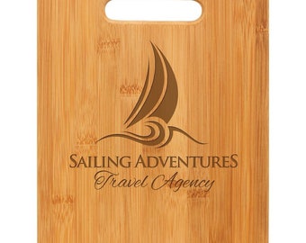 Laser Engraved Bamboo Cutting Board | Wedding Gift | Hostess Gift