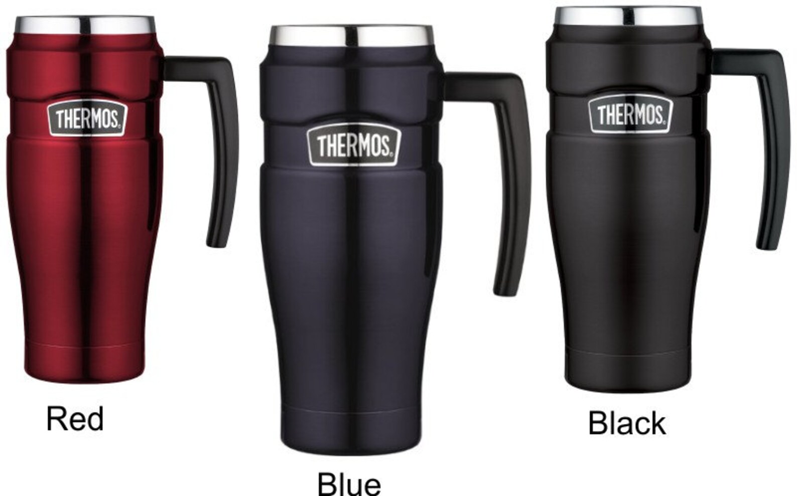 Engraved Thermos Stainless King 16oz Travel Mug with Handle Etsy