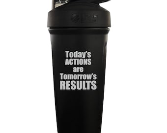 Personalized Stainless Insulated Strada Protein Shaker 24oz, Blender Bottle, Fitness Gift Idea, Protein Shaker Bottle