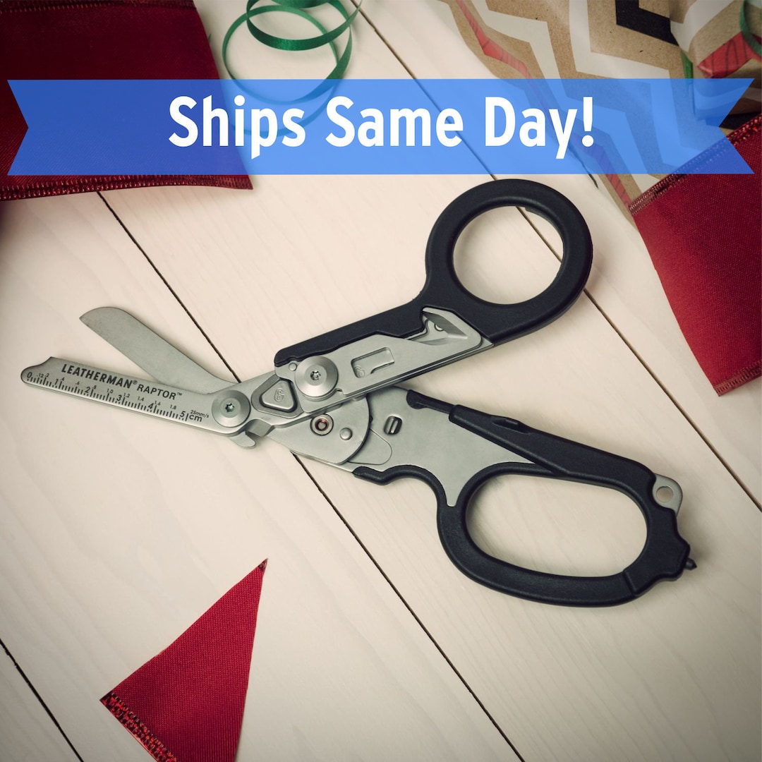 Laser Engraved Paramedic Gift Medical Shears, Leatherman Raptor Tool