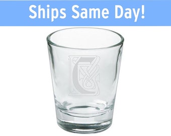 Custom Shot Glasses - 2oz Laser Engraved Shot Glass Set, Customize For Wedding Favors, Bachelorette Party, Personalized Groomsman Gifts USA
