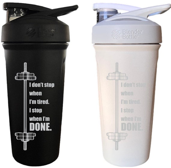 Custom Blender Bottle Shake Cup With Mixing Ball, Personalized Stainless  Insulated Strada Protein Shaker 24oz, Smoothie Bottle, Fitness Gift 