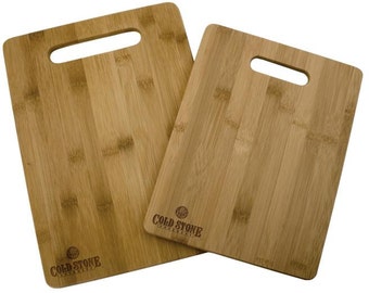 Engraved Cutting Board 2-Piece Set - Totally Bamboo Engraved Cutting Boards -Engraved Wedding Cutting Board - Personalized Housewarming Gift
